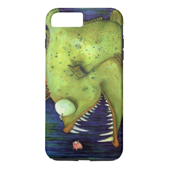 Coques Case-Mate iPhone Aquarelle de poissons "de Ned affamé" par Mike (Dos)