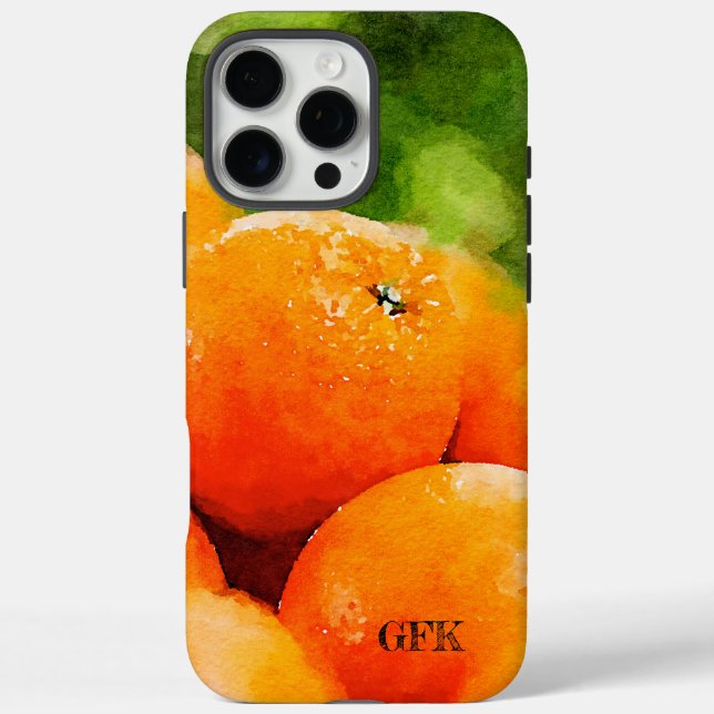 Coques Case-Mate iPhone Aquarelle des Oranges (Verso)