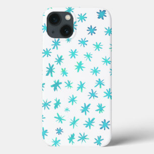 Case-Mate iPhone Case Aquarelle étoile - turquoise