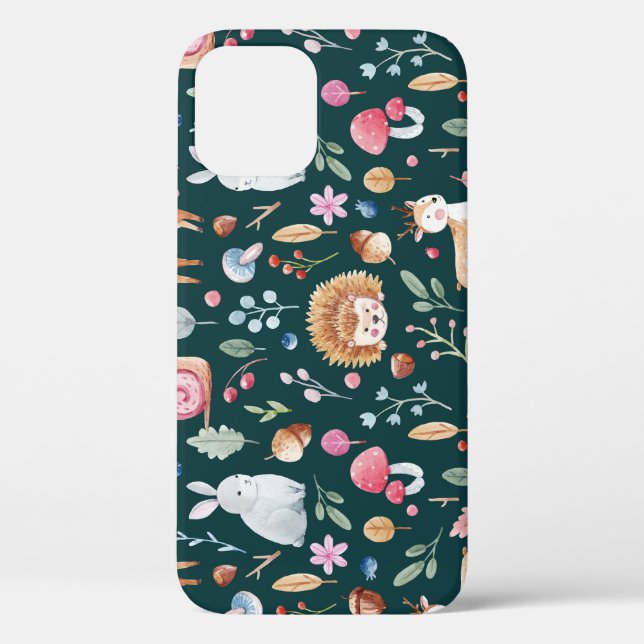 Coques Case-Mate iPhone Aquarelle Fairy Forest Motif pour enfants (Verso)