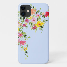 Case-Mate iPhone Case Aquarelle fleurie fleur sauvage