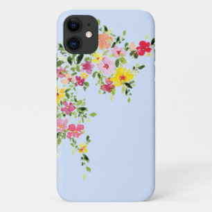 Case-Mate iPhone Case Aquarelle fleurie fleur sauvage