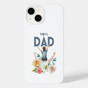 Coque Pour iPhone 14 Aquarelle Florale-Super Papa Design