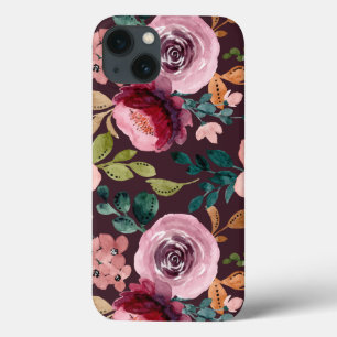 Case-Mate iPhone Case Aquarelle Florale Surface Motif-Fashion colorée