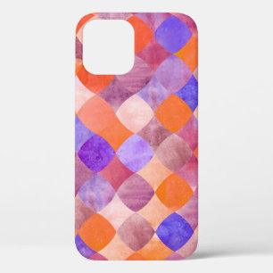 Case-Mate iPhone Case Aquarelle géométrique, écailles de poissons arabes