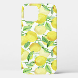 Case-Mate iPhone Case Aquarelle juteuse : peinture citron vibrante