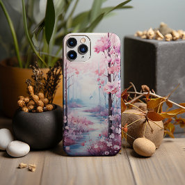 Case-Mate iPhone Case Aquarelle, La Forêt Rose
