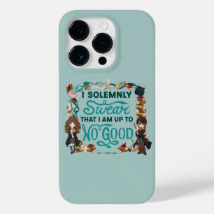Coque Pour iPhone 14 Pro Aquarelle magique "Je jure solennellement"