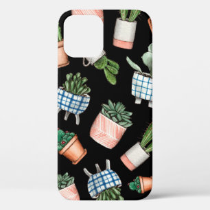 Case-Mate iPhone Case Aquarelle maison plantes motif continu