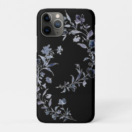 Case-Mate iPhone Case Aquarelle marine indigo chic floral