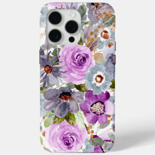 Coque iPhone 15 Pro Max Aquarelle Motif Floral