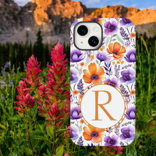 Coque Pour iPhone 14 Aquarelle Motif Floral