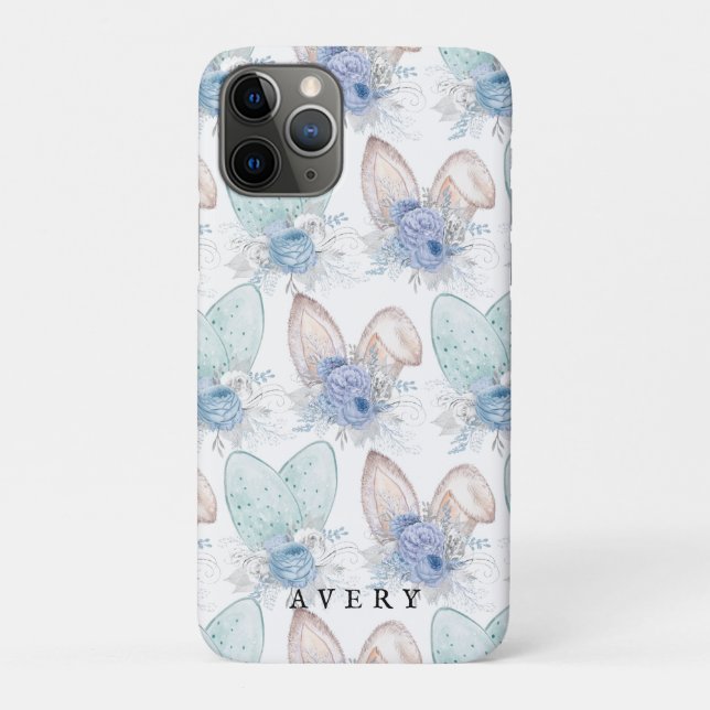 Coques Case-Mate iPhone Aquarelle personnalisée Pâques (Dos)