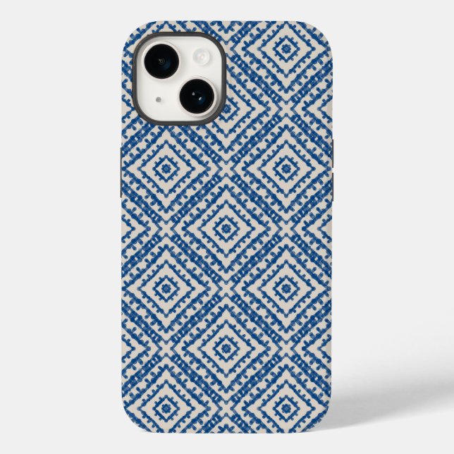 Coques Case-Mate iPhone Aquarelle points motif tribal (Verso)