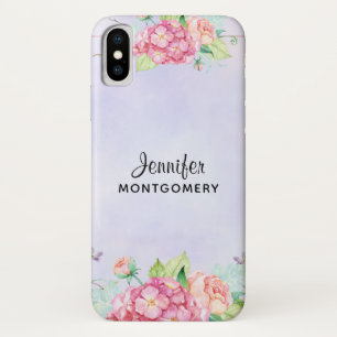 Case-Mate iPhone Case Aquarelle rose moderne Floral