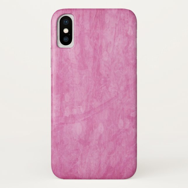 Coques Case-Mate iPhone Aquarelle rose vif (Dos)