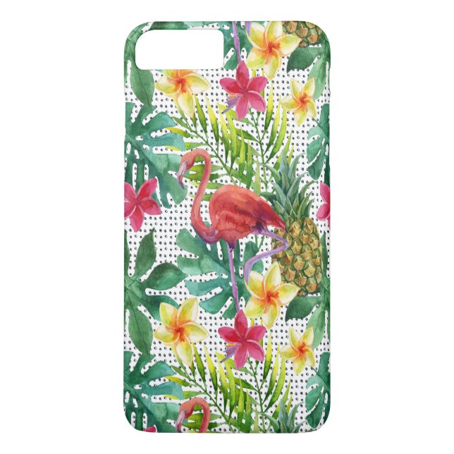 Coques Case-Mate iPhone Aquarelle tropicale (Dos)
