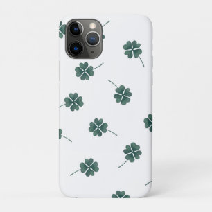 Case-Mate iPhone Case Aquarelle verte à quatre feuilles