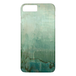 Coques Pour iPhone Aquarelle verte contemporaine