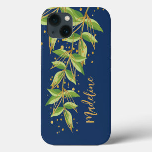 Case-Mate iPhone Case Aquarelle verte personnalisée