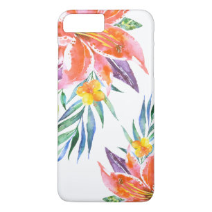 Case-Mate iPhone Case Aquarelles modernes lys ampoules bouquet fleuri
