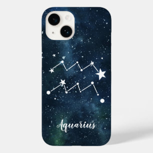 Coque Pour iPhone 14 Aquarius Constellation astrologique des signes z
