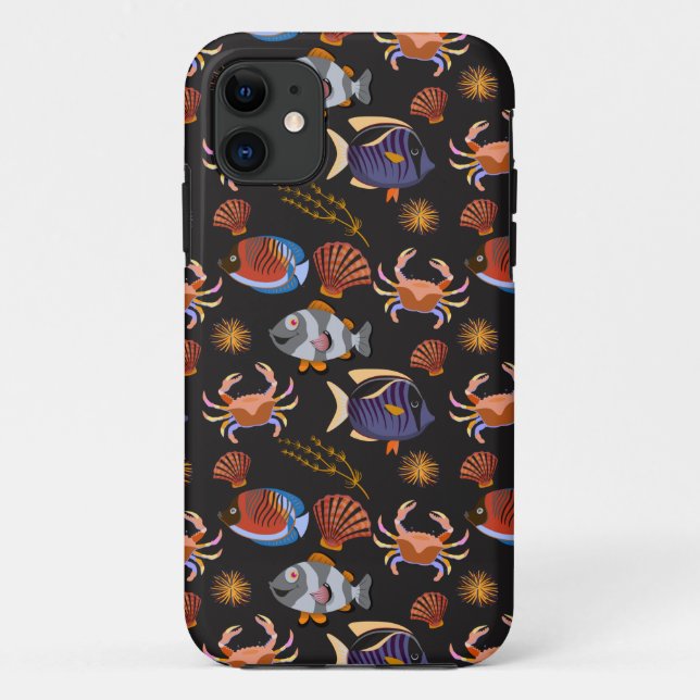 Coques Case-Mate iPhone Aquatic animals | ocean underwater life (Dos)