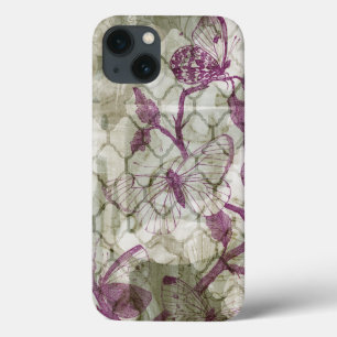 Etui iPhone 13 Arabesque Butterflies IV