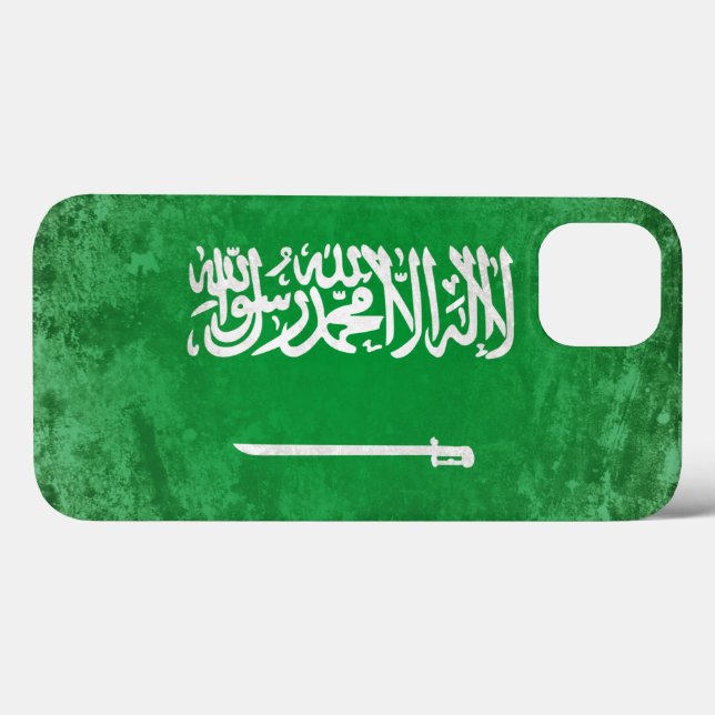 Coques Case-Mate iPhone Arabie saoudite (Verso (horizontal))