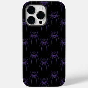 Coque Pour Pour iPhone 14 Pro Max Araignée en violet et noir