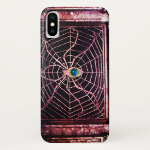 Etui iPhone Case-Mate ARAIGNÉE ET TOILE Saphir Bleu Noir