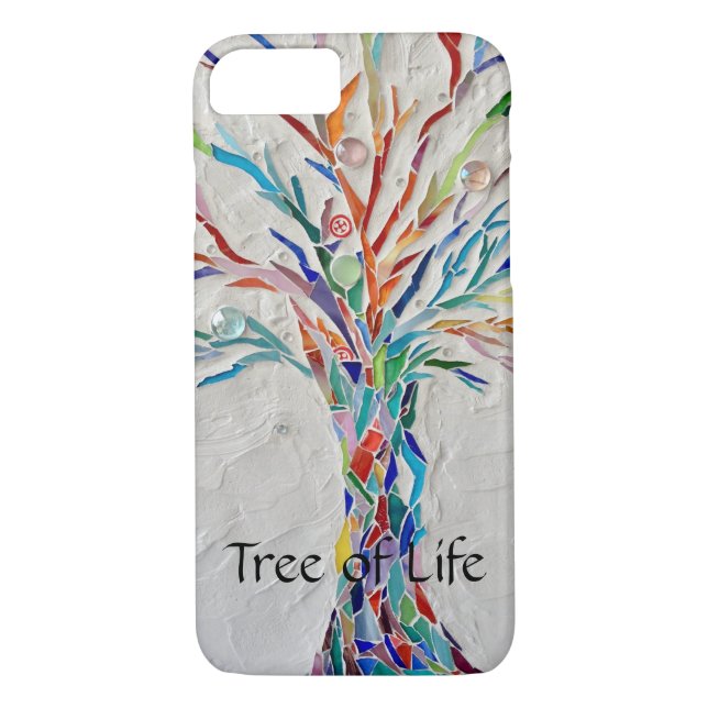 Coques Case-Mate iPhone Arbre arc-en-ciel (Dos)