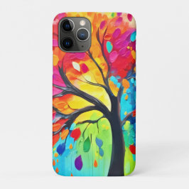Case-Mate iPhone Case Arbre arc-en-ciel de la peinture de la vie