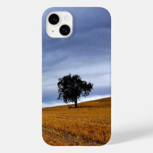 Coque Pour iPhone 14 Plus Arbre dans un champ de blé