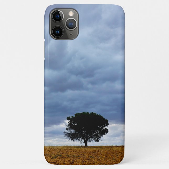 Coques Case-Mate iPhone Arbre dans un champ vide (Dos)