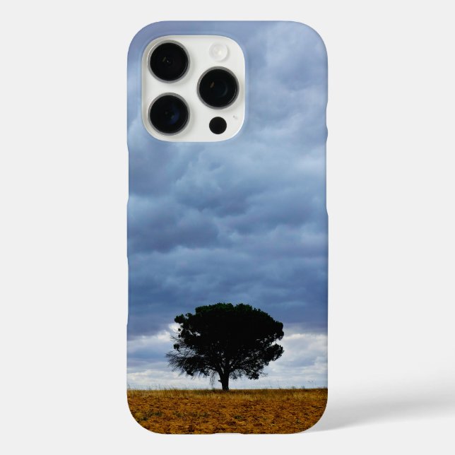 Coques Case-Mate iPhone Arbre dans un champ vide (Verso)