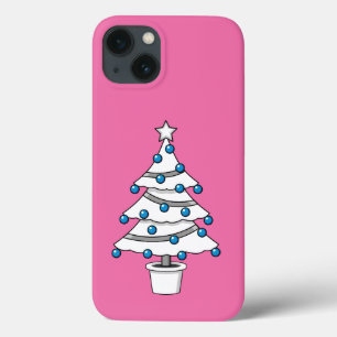 Case-Mate iPhone Case Arbre de Noël blanc