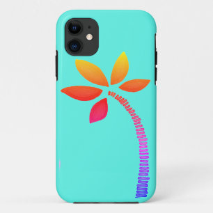 Case-Mate iPhone Case Arbre de palmier arc-en-ciel avec arrière - plan b