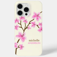 Arbre en fleurs de cerisiers roses