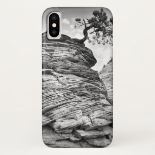 Etui iPhone Case-Mate Arbre noir et blanc de bonsaïs d'art de Zion