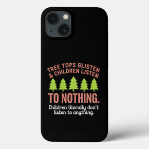 Case-Mate iPhone Case Arbre scintille et les enfants n'écoutent rien ens
