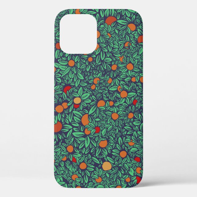 Coques Case-Mate iPhone Arbres de jardin fruitiers riches couronne - trans (Verso)
