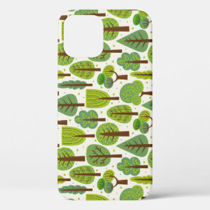Case-Mate iPhone Case Arbres d'été : Motif vert sans joint