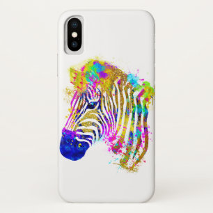 Case-Mate iPhone Case Arc en arc-en-ciel Peinture Zebra Graphique