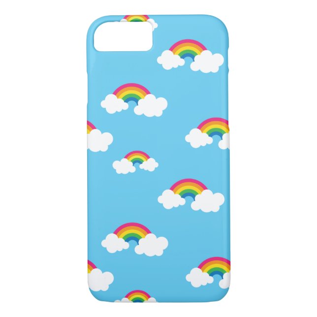 Coques Case-Mate iPhone Arc-en-ciel (Dos)
