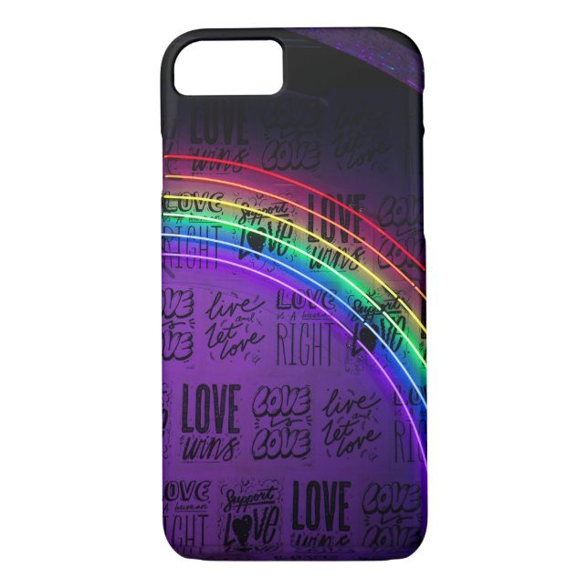Coques Case-Mate iPhone arc-en-ciel (Dos)