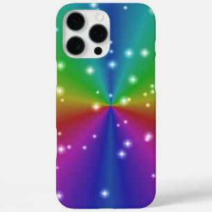 Coques iPhone 16 Pro Max Arc en ciel avec étoiles