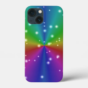 Case-Mate iPhone Case Arc en ciel avec étoiles