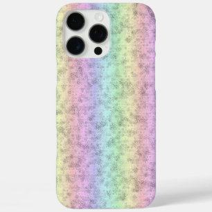 Coques iPhone 16 Pro Max Arc en ciel dans la peau d'éléphant cuir Optik
