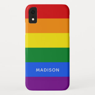 Case-Mate iPhone Case Arc-en-ciel drapeau personnalisation des cas de té